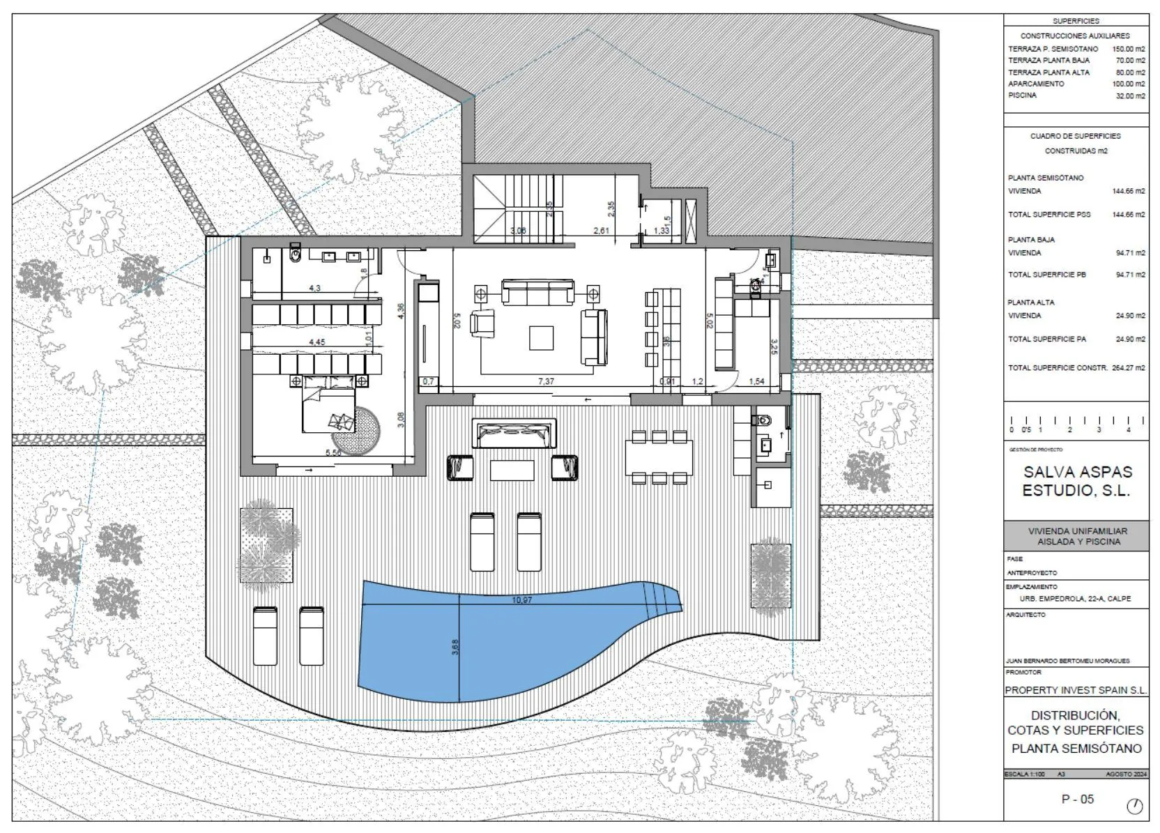 Villa for sale in Calpe