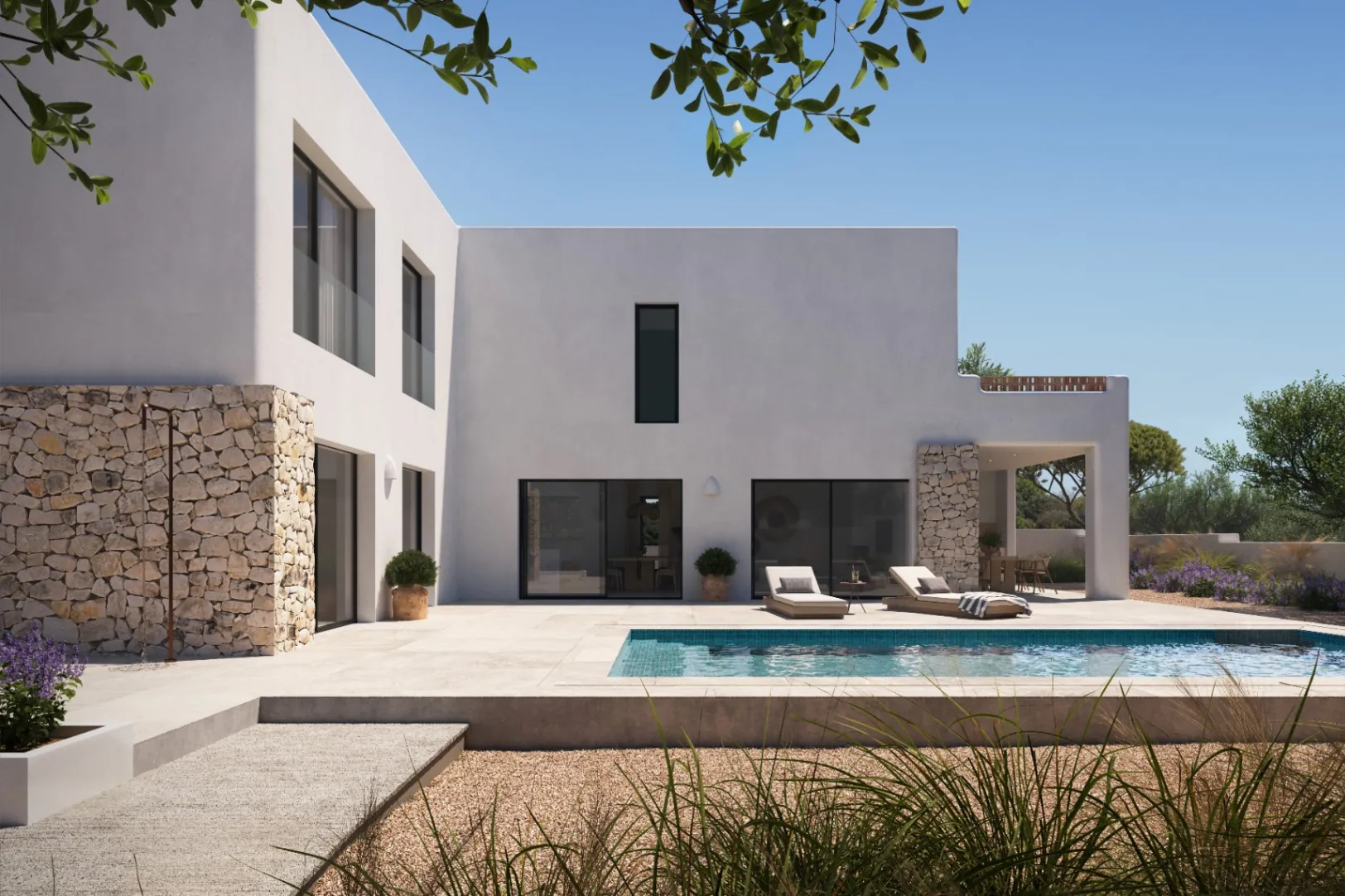 Villa de nueva construcción en Moraira