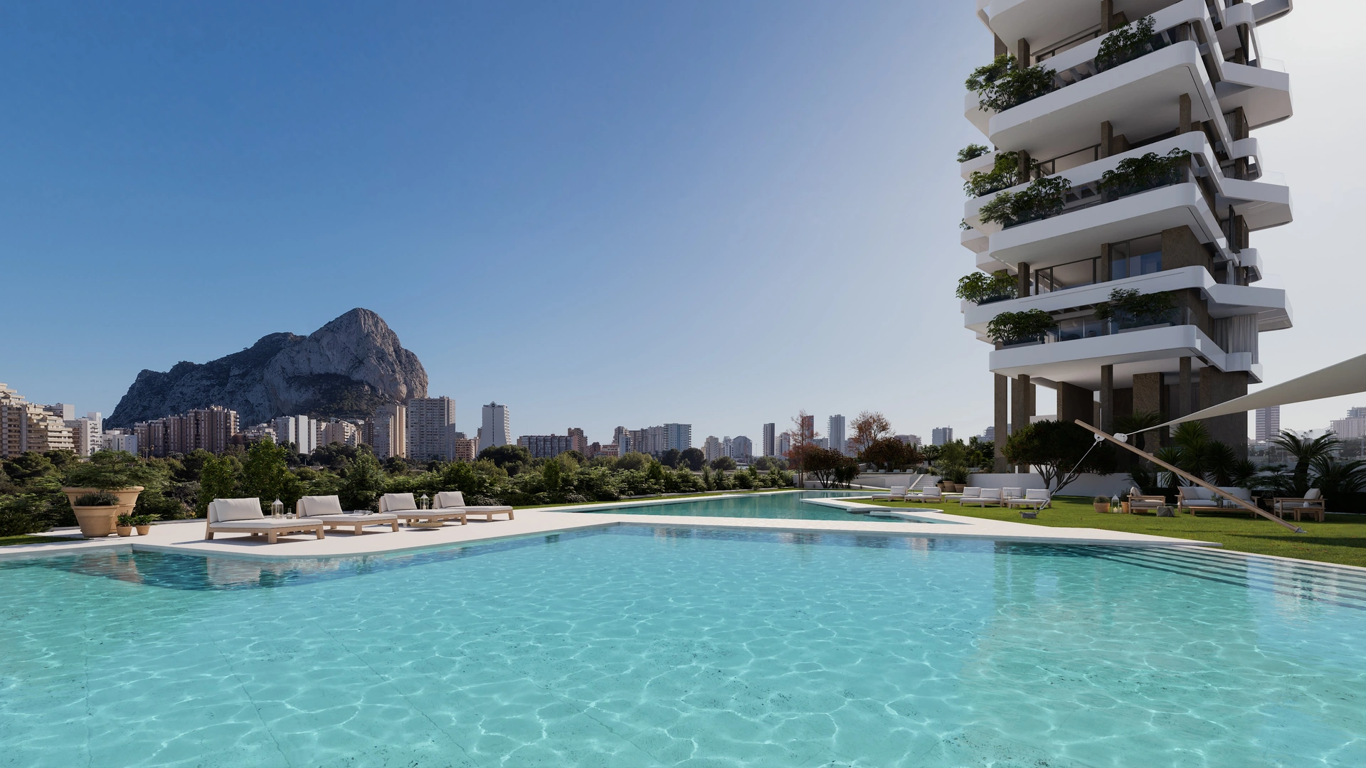 Apartamento en venta en Calpe