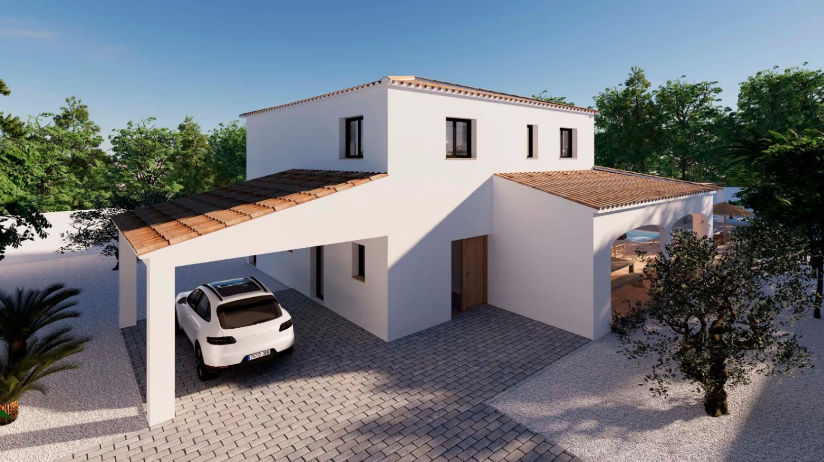 Proyecto: Villa moderna de estilo finca en venta en Moraira