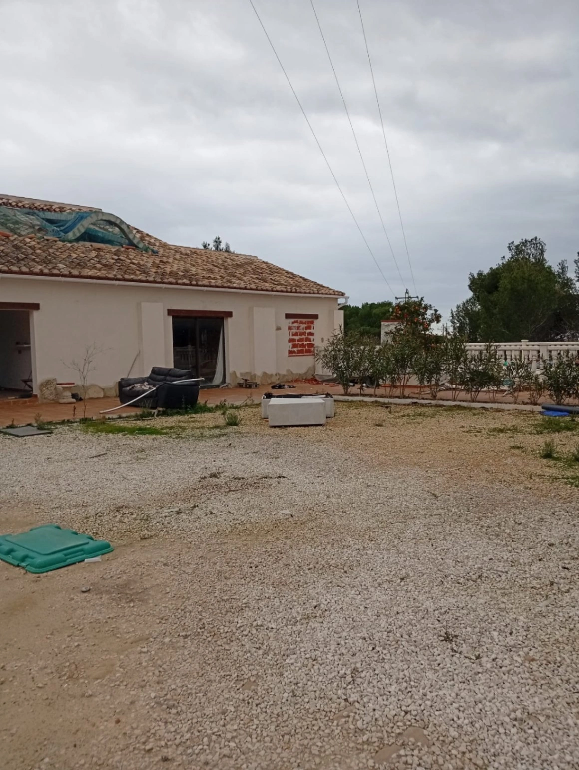 Para reformar: finca en venta en Benissa