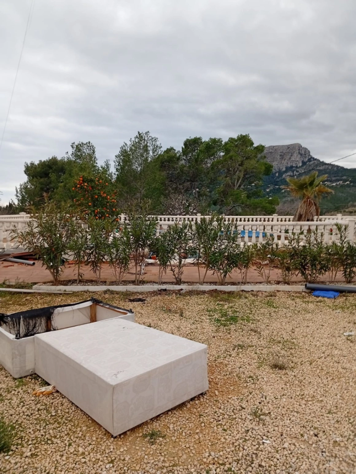 Para reformar: finca en venta en Benissa