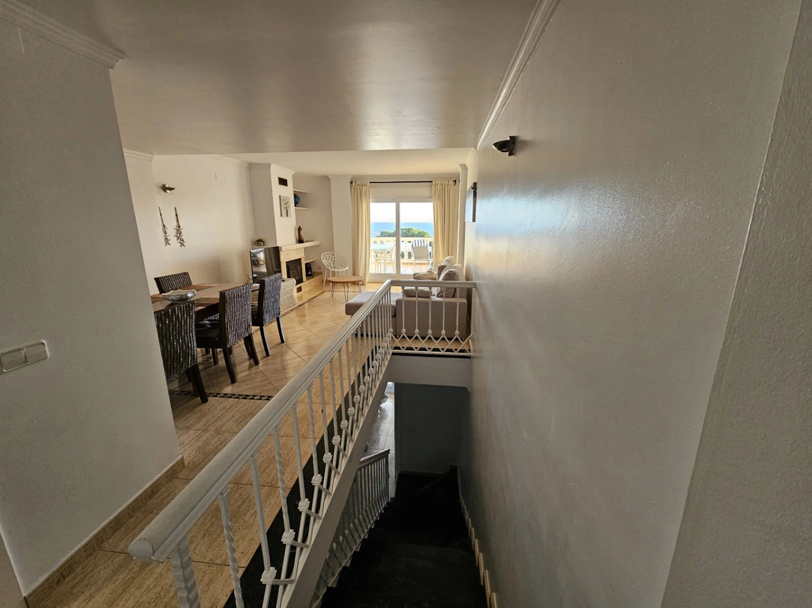 Duplex à vendre à Moraira avec vue sur la mer