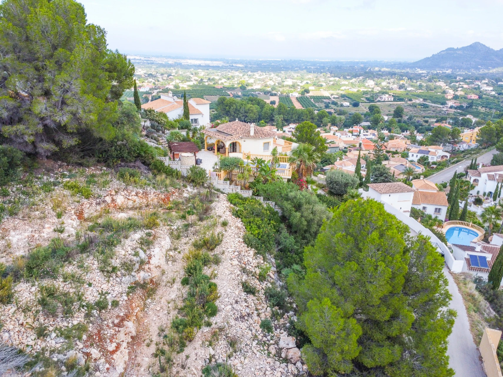 Exclusive Ibiza-Style Design Villa in Pedreguer with Panoramic Mountain Views