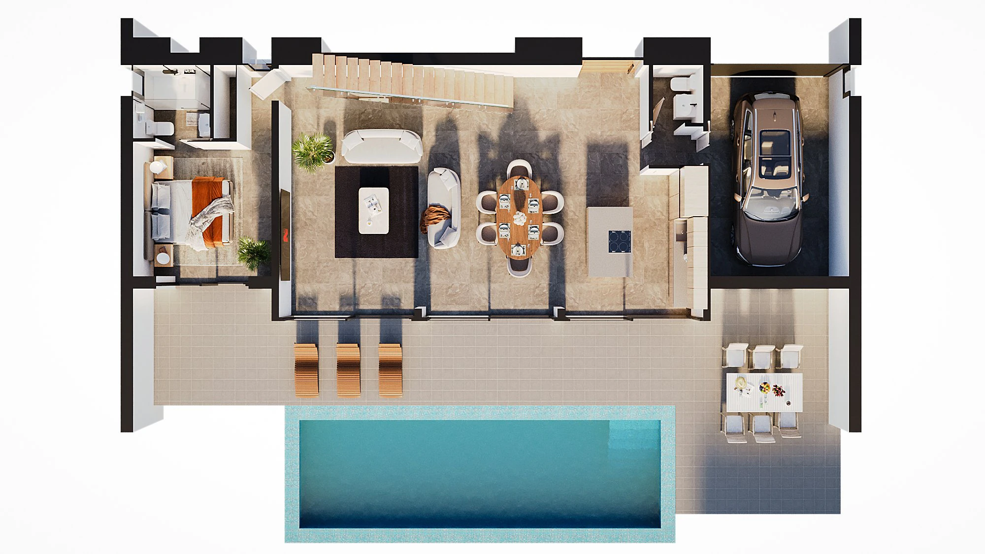 Villas modernas de nueva construcción en Calpe - privacidad, confort y elegancia mediterránea