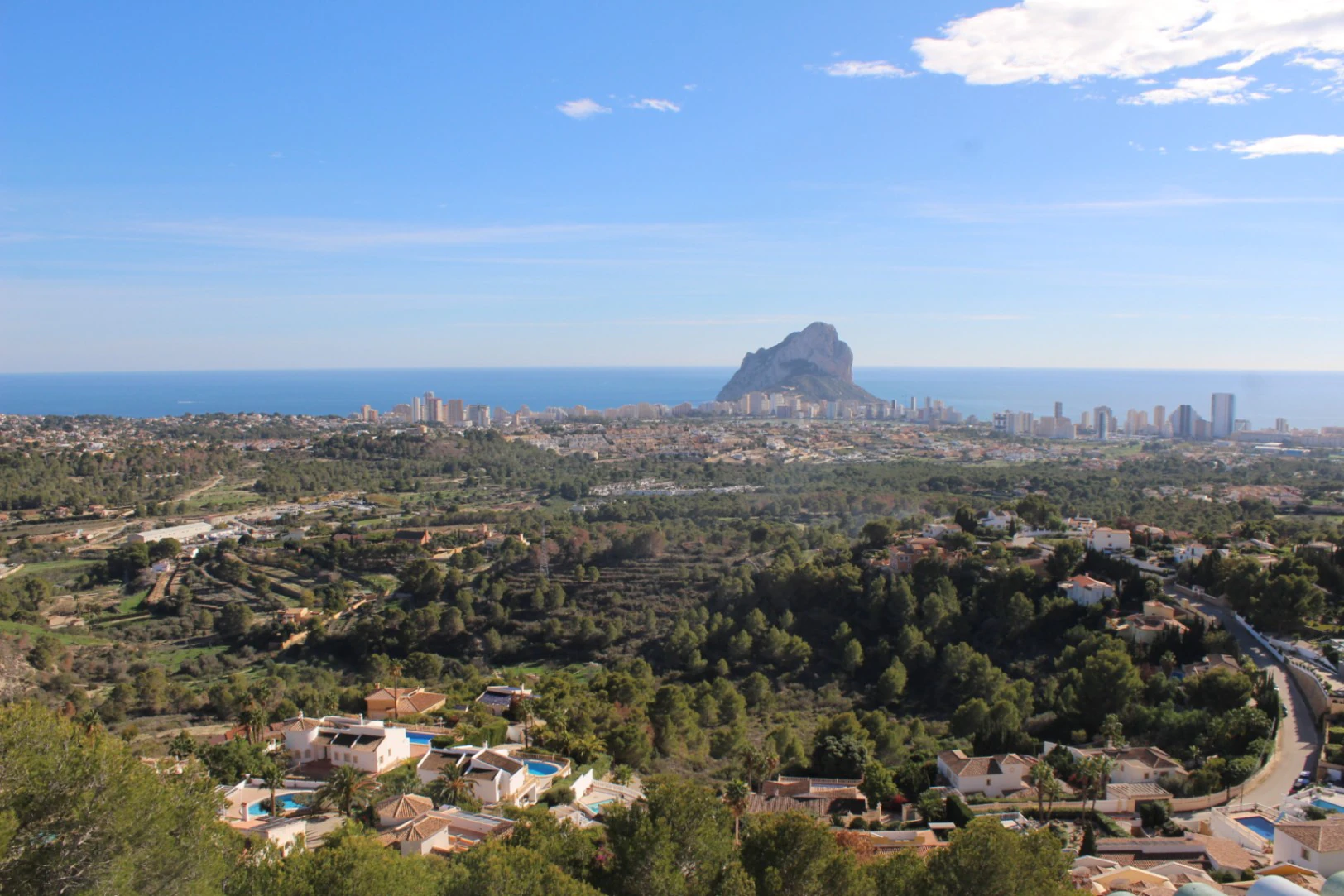 VILLA EN CALPE CON VISTAS IMPRESIONANTES