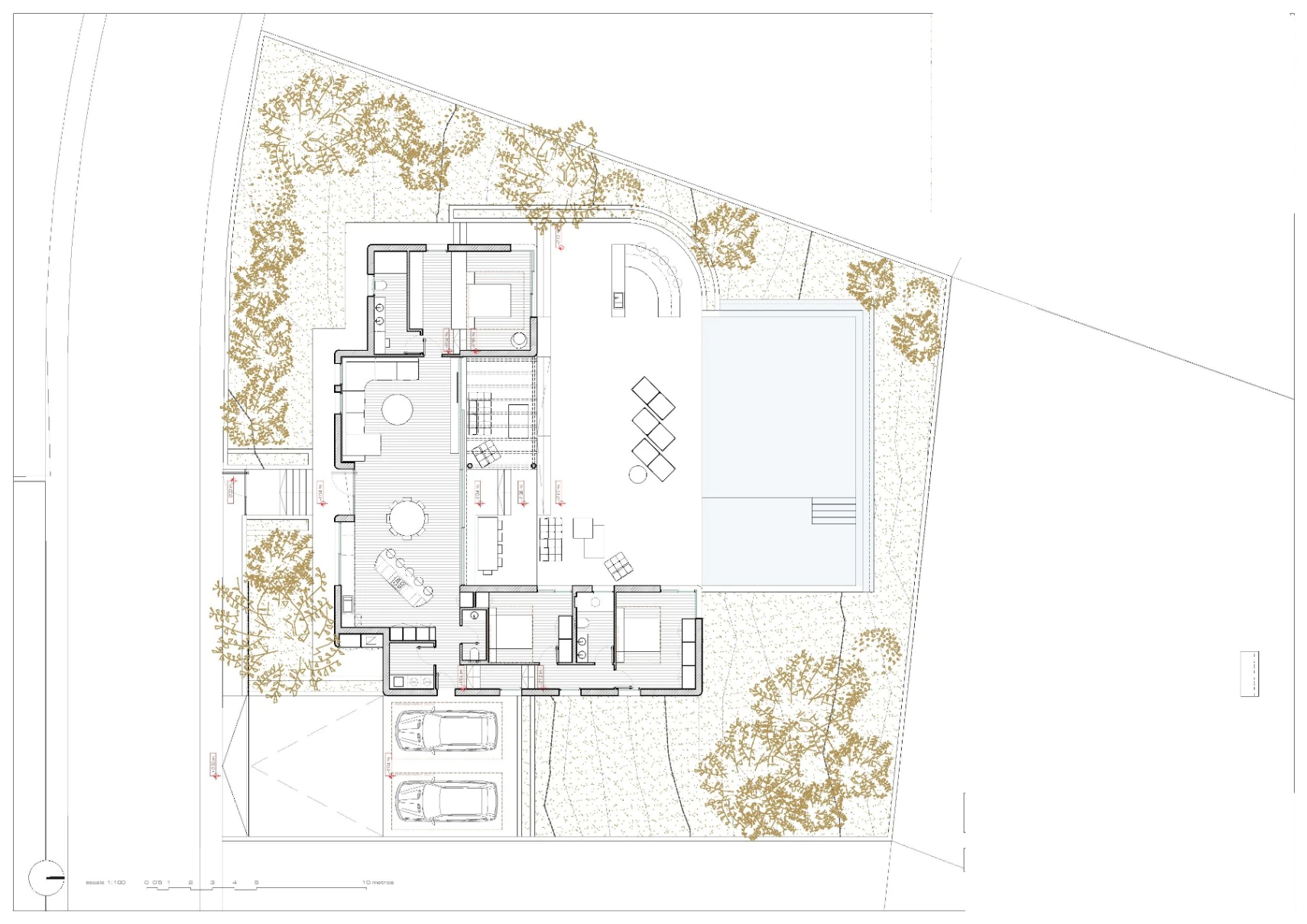 Villa moderna de 3 dormitorios con piscina y bar en venta en Javea, Costa Blanca.