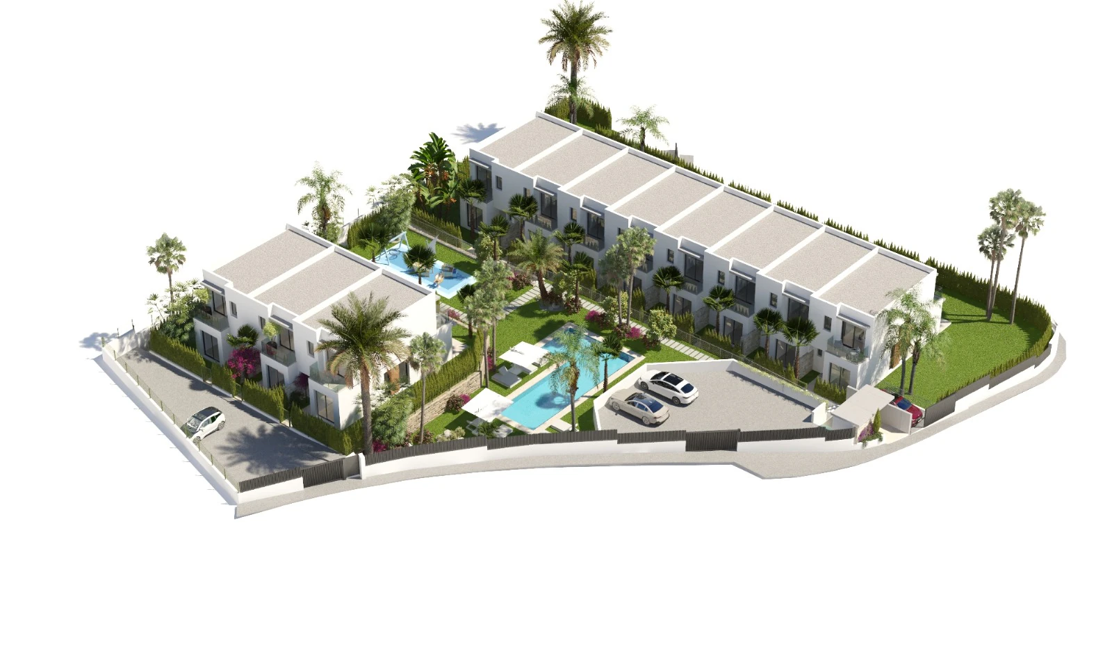 Villas adosadas de nueva construcción en venta en Finestrat