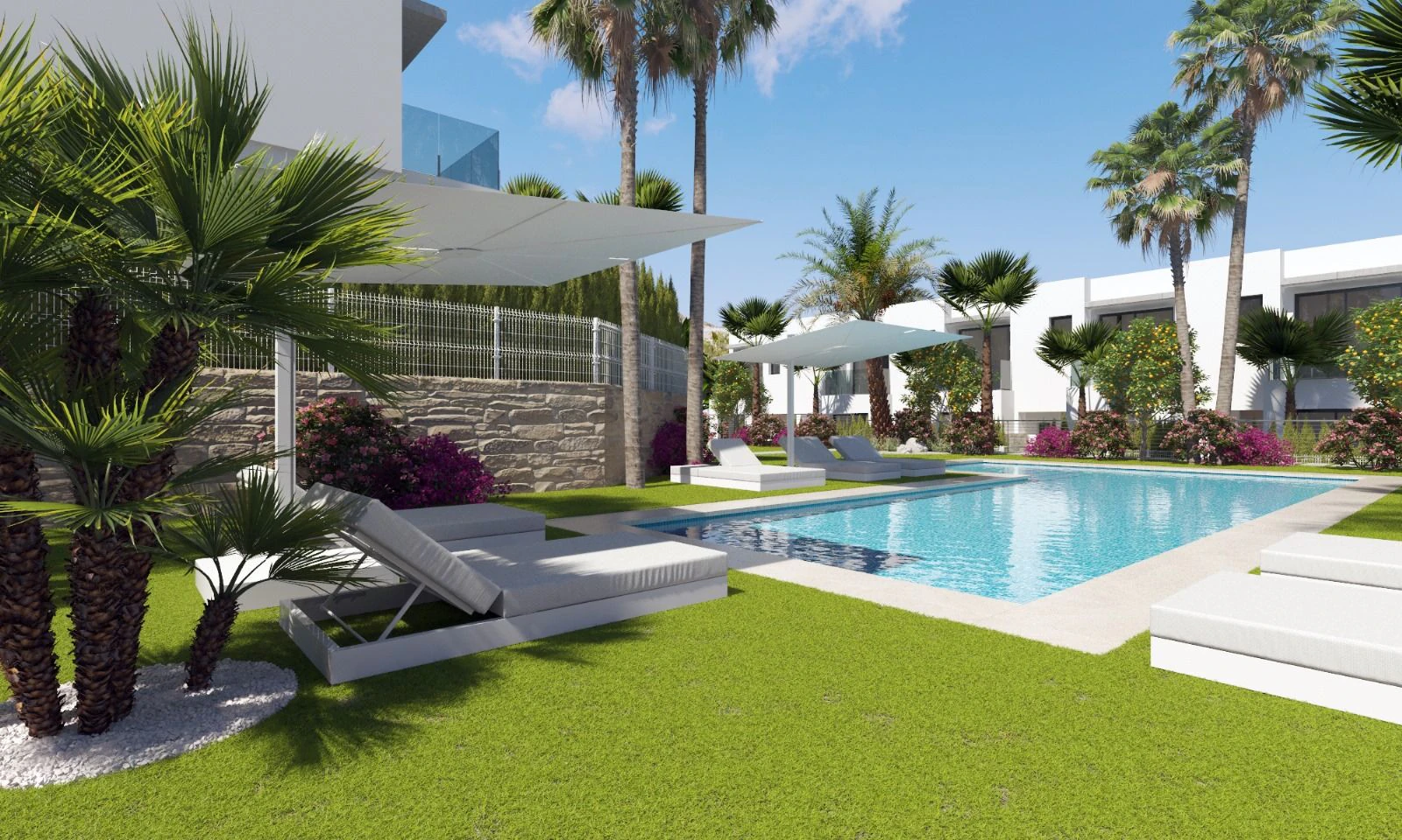 Villas adosadas de nueva construcción en venta en Finestrat
