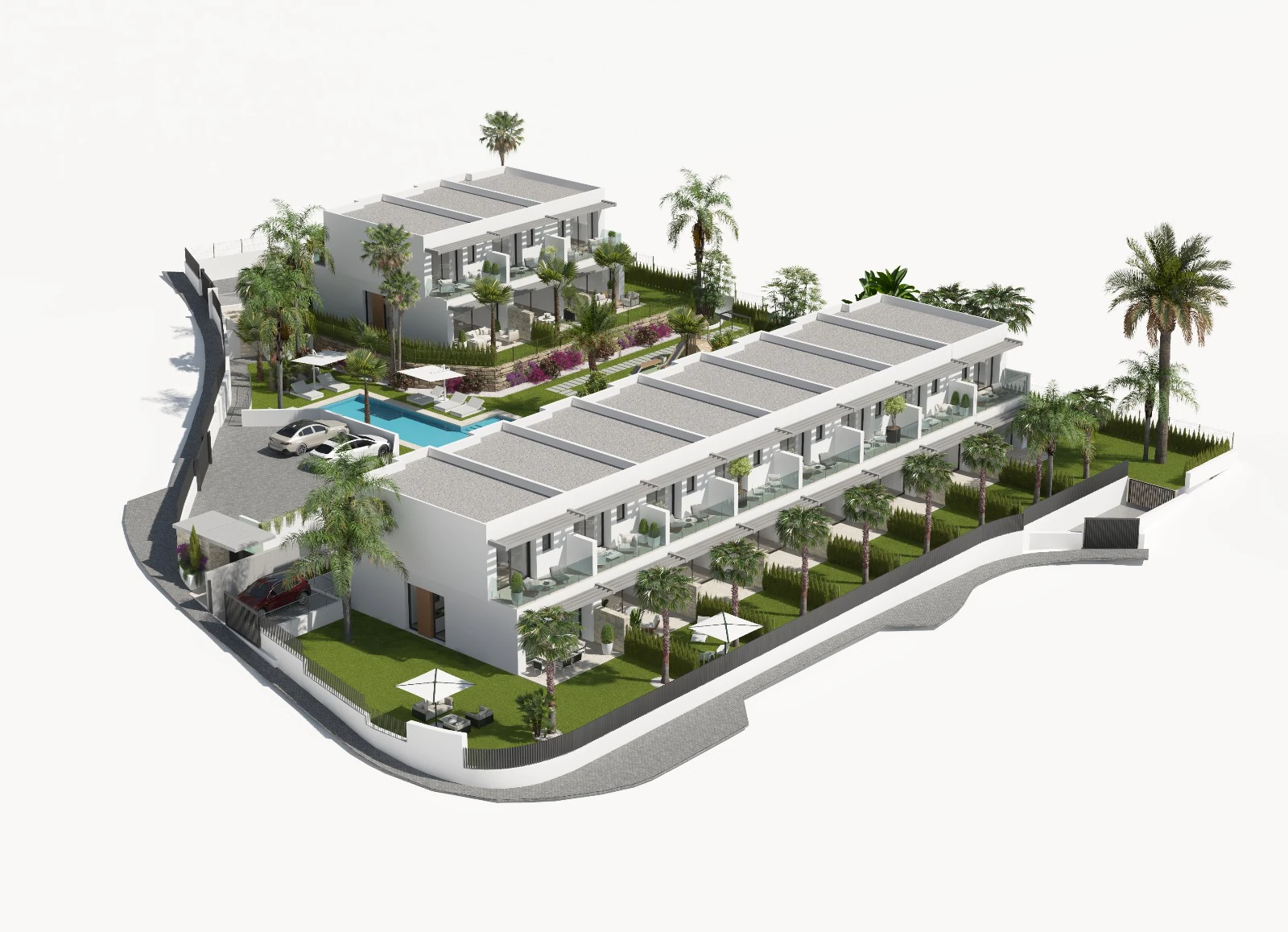Villas adosadas de nueva construcción en venta en Finestrat