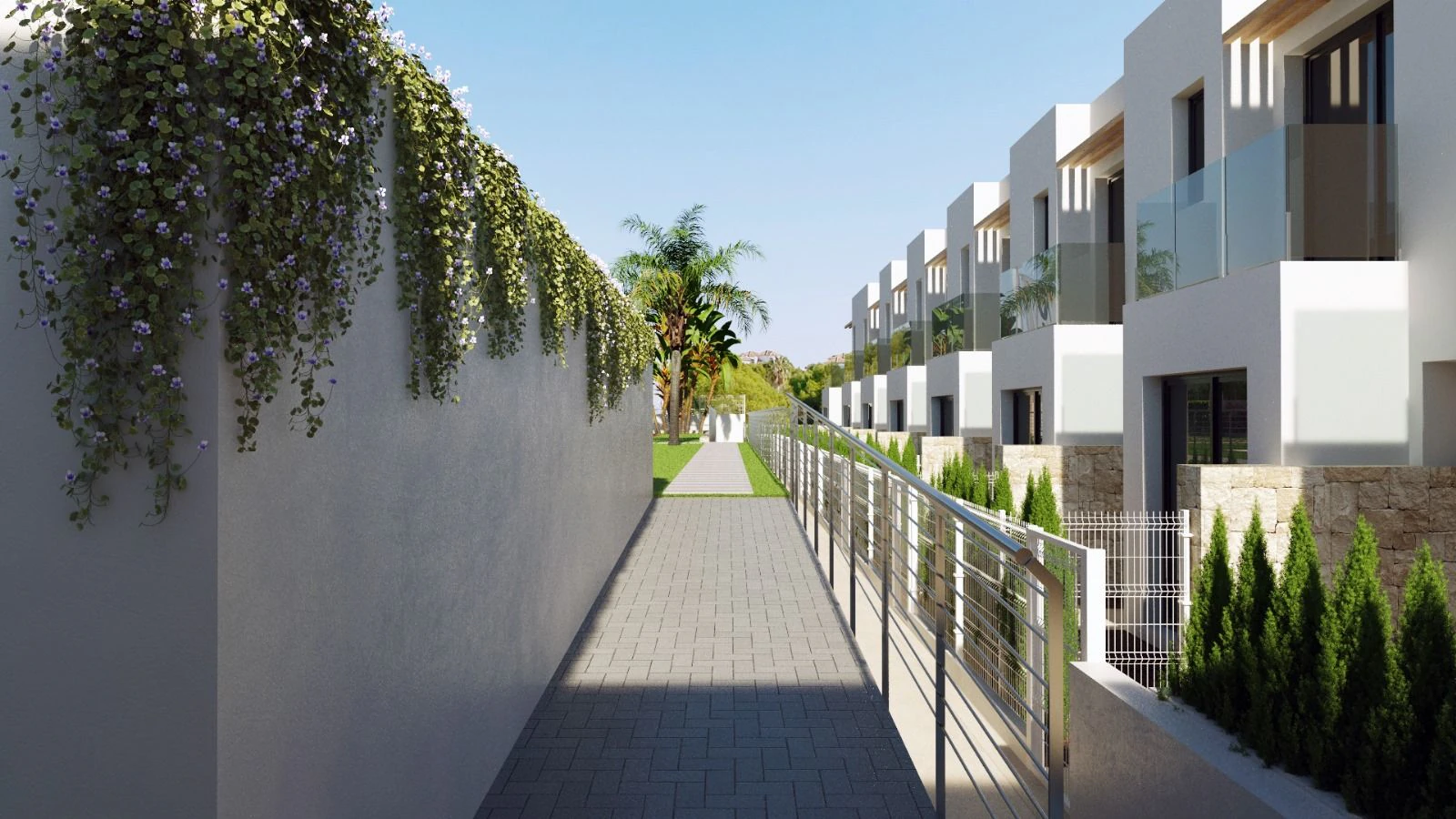 Villas adosadas de nueva construcción en venta en Finestrat