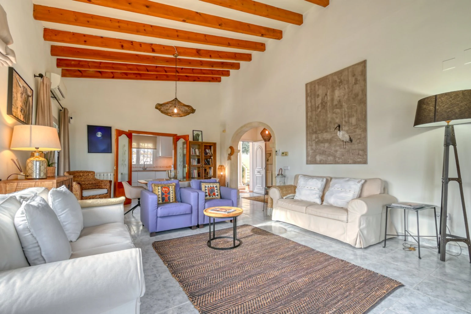 Villa en Benitachell con piscina, vistas al mar y energía solar