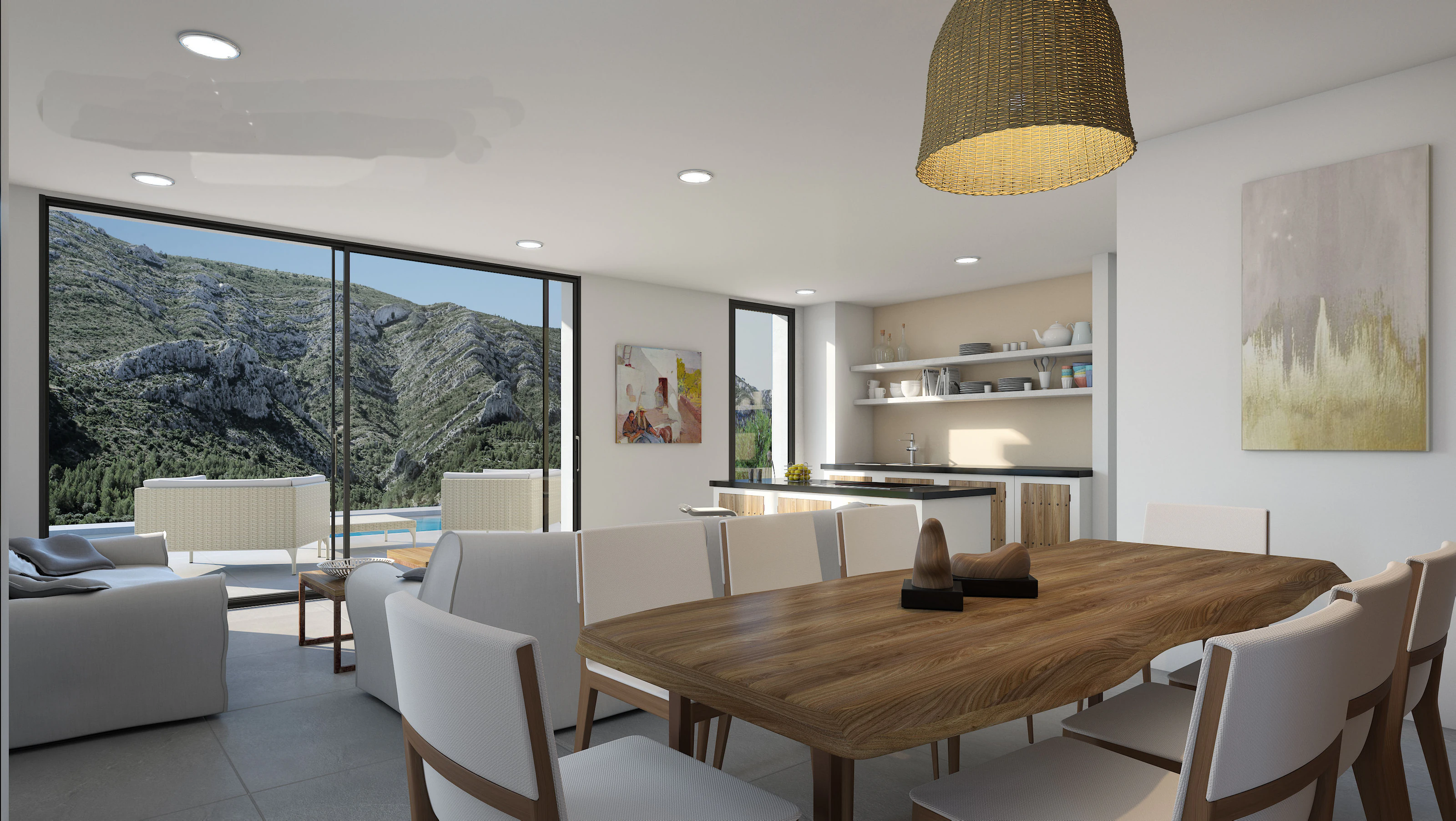 Proyecto: moderna villa de una sola planta en venta en Pedreguer