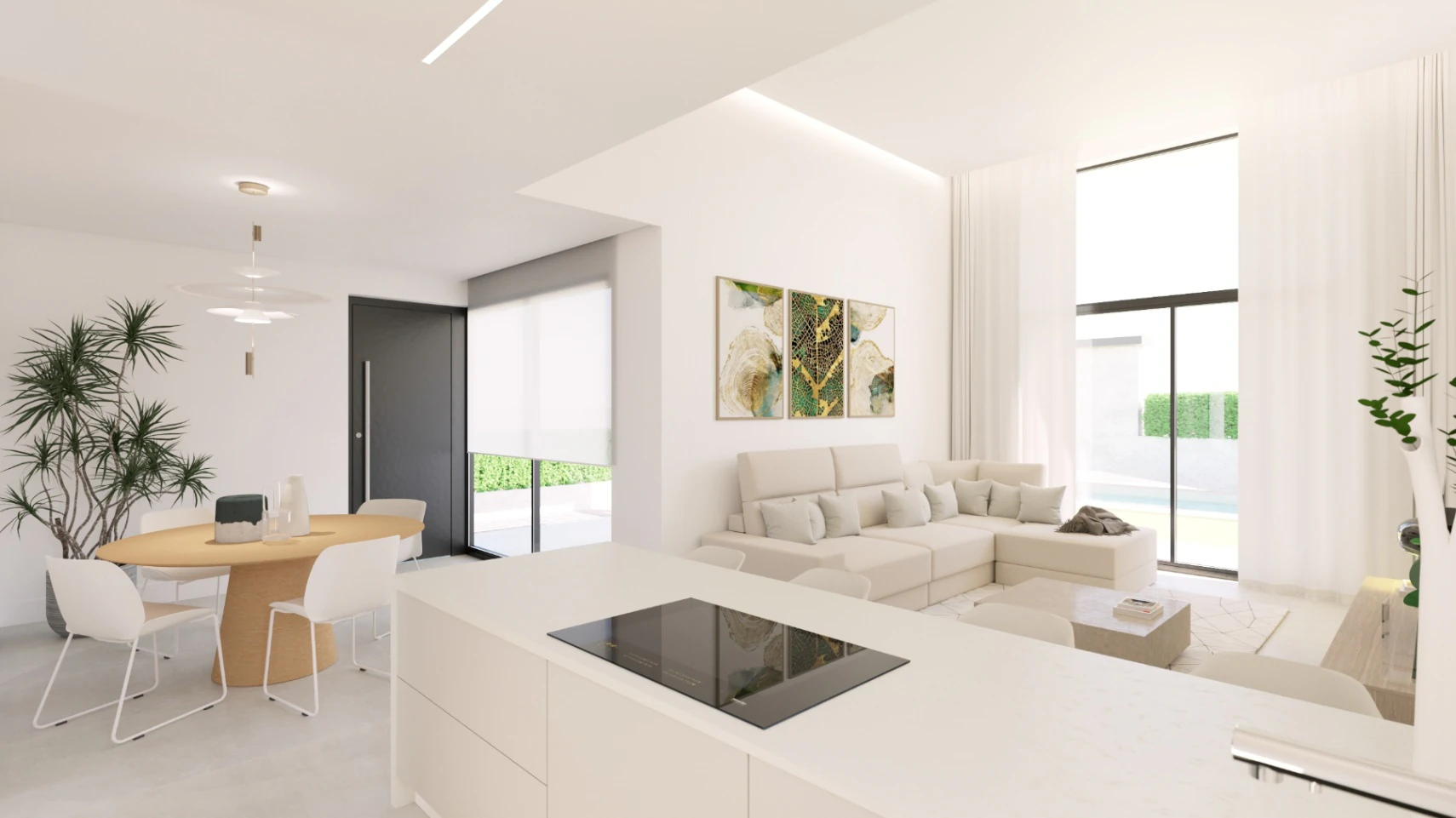 Última villa con vistas al mar en venta en Finestrat