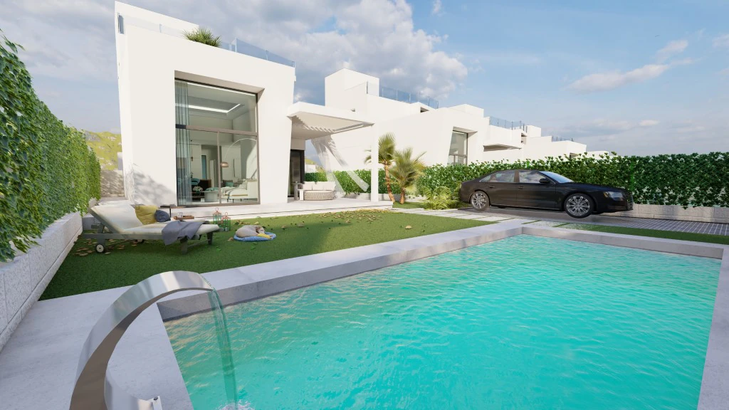 Última villa con vistas al mar en venta en Finestrat