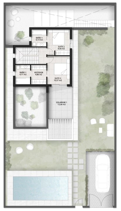 Última villa con vistas al mar en venta en Finestrat