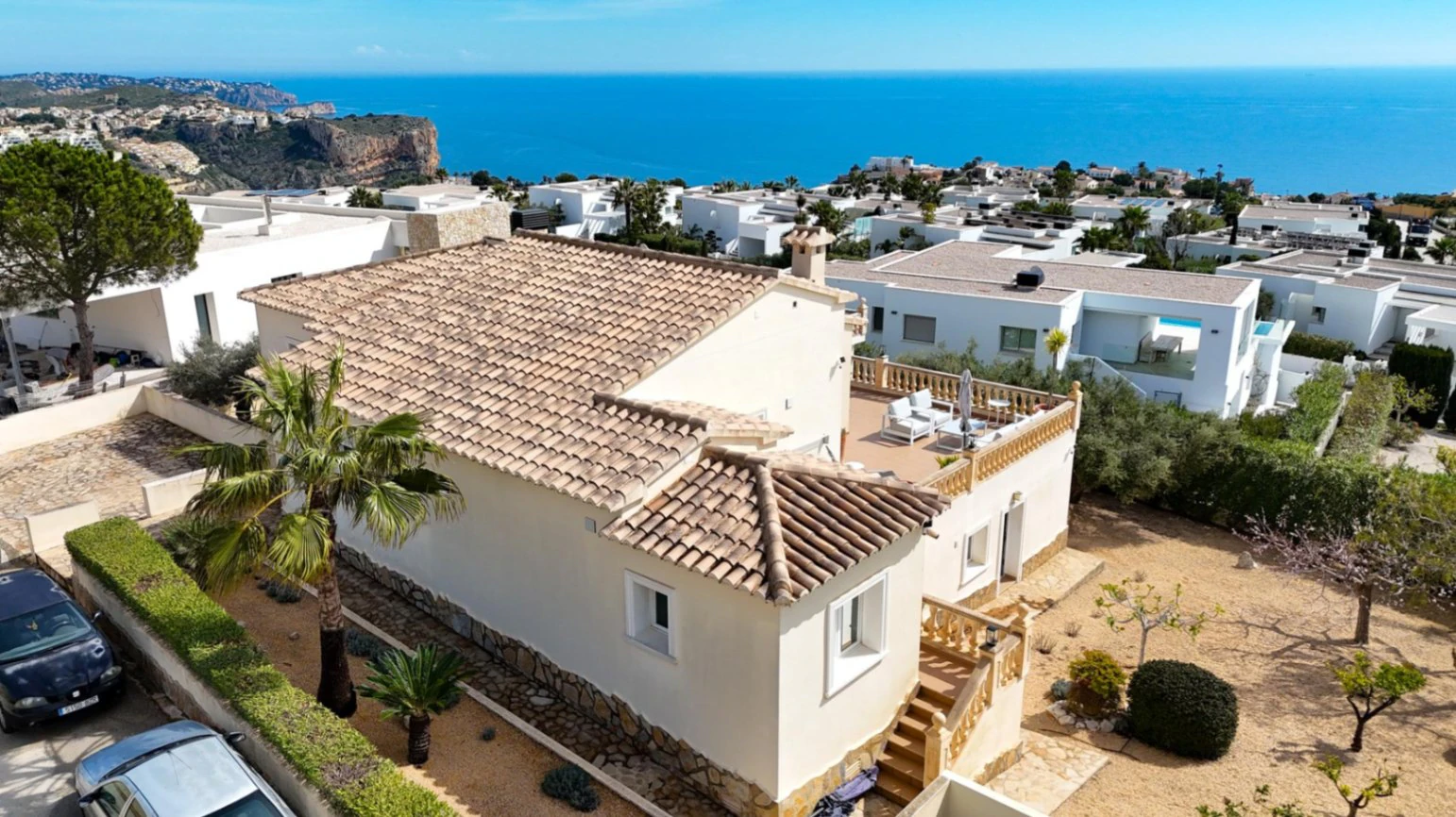 Cumbre del Sol, Villa con vistas al mar
