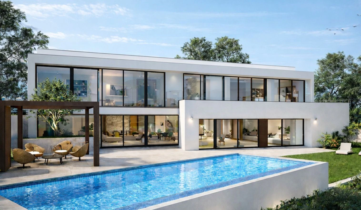 Proyecto: villa lujoso, vistas al mar en venta, Benitachell