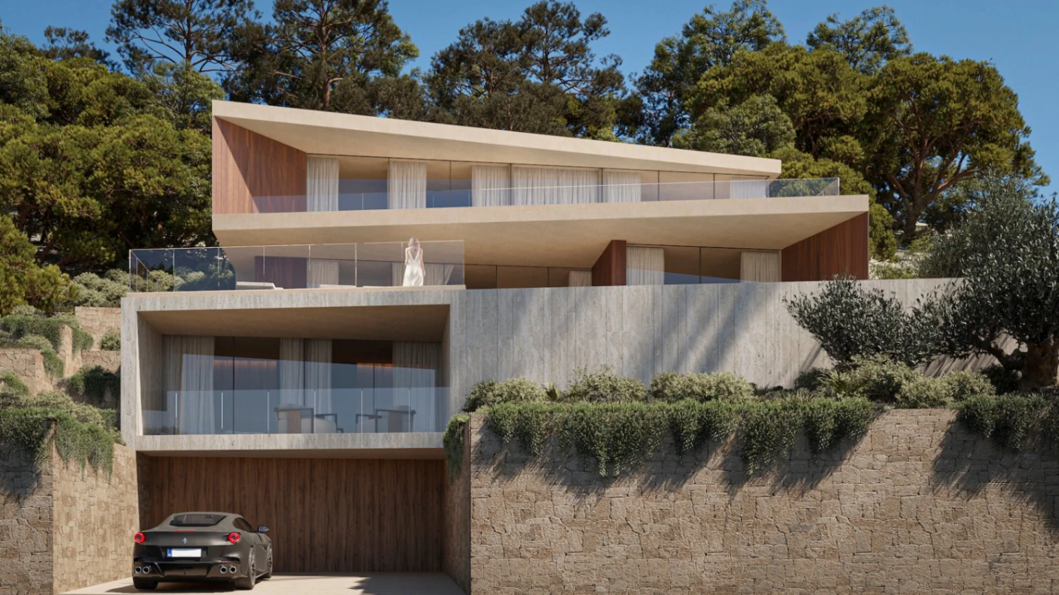 Proyecto: villa con magn&iacute;ficas vistas al mar en venta en Benissa