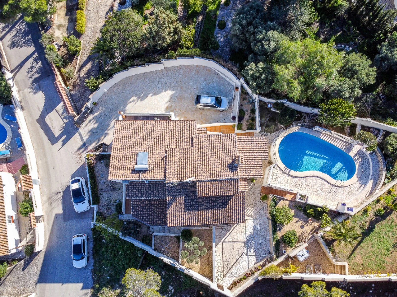 Villa con Vista al Mar en Venta en Moraira a Distancia Caminando de la Playa