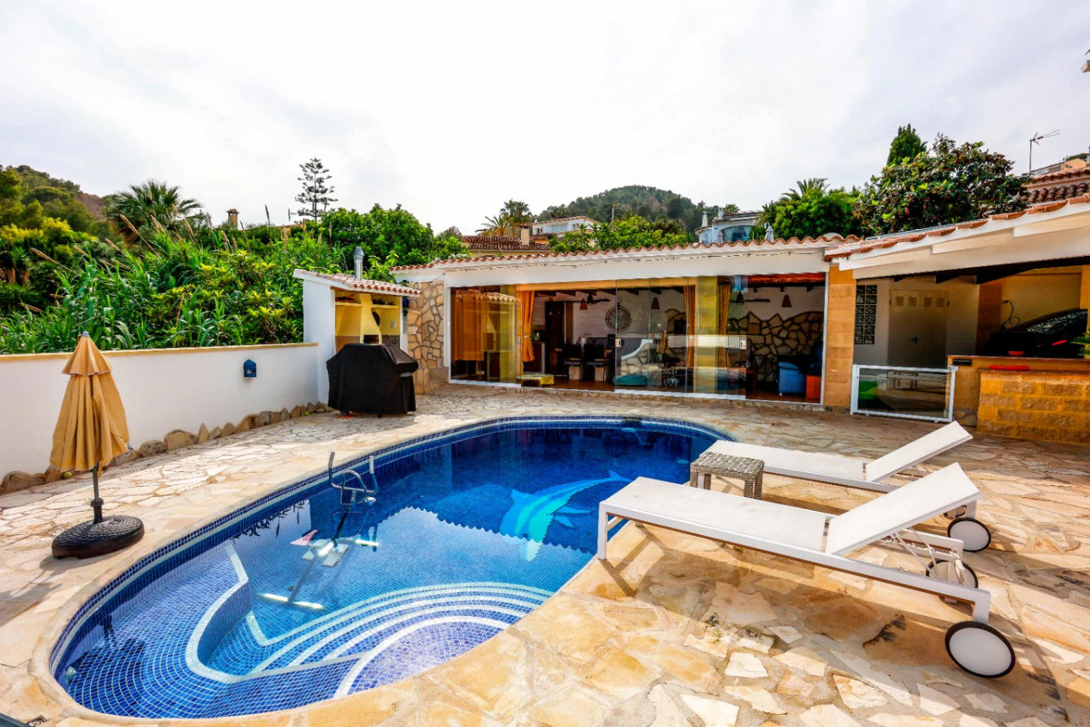 Villa de bajo gasto energético (clase A) en venta, Benissa