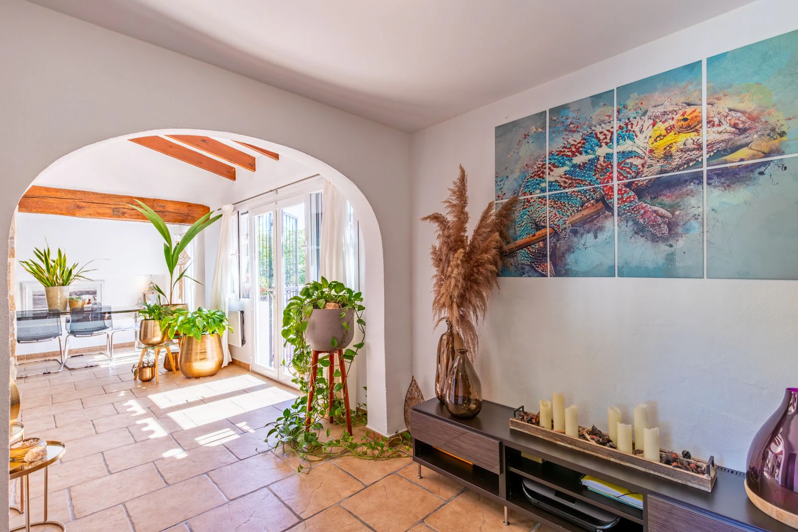Mediterrane villa op slechts 300 meter van de zee in Baladrar, Benissa.