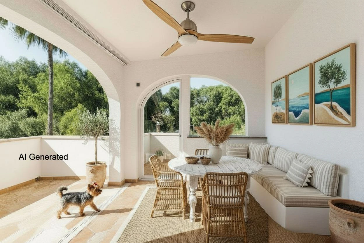 Villa de bajo gasto energético (clase A) en venta, Benissa