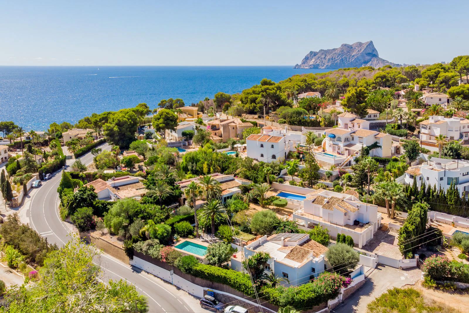 Mediterrane villa op slechts 300 meter van de zee in Baladrar, Benissa.