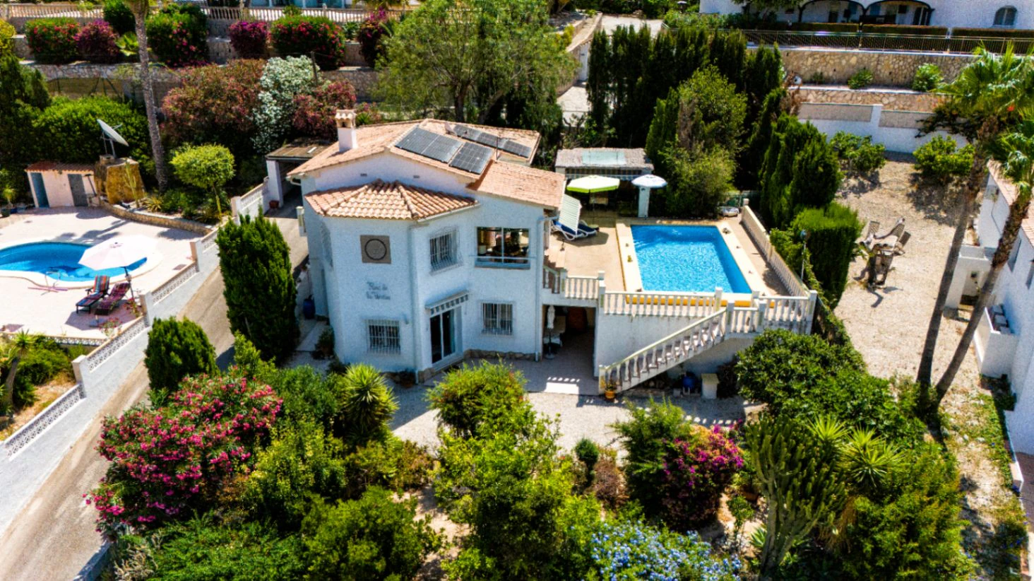 Villa tranquila con vistas a la monta&ntilde;a en venta en Calpe