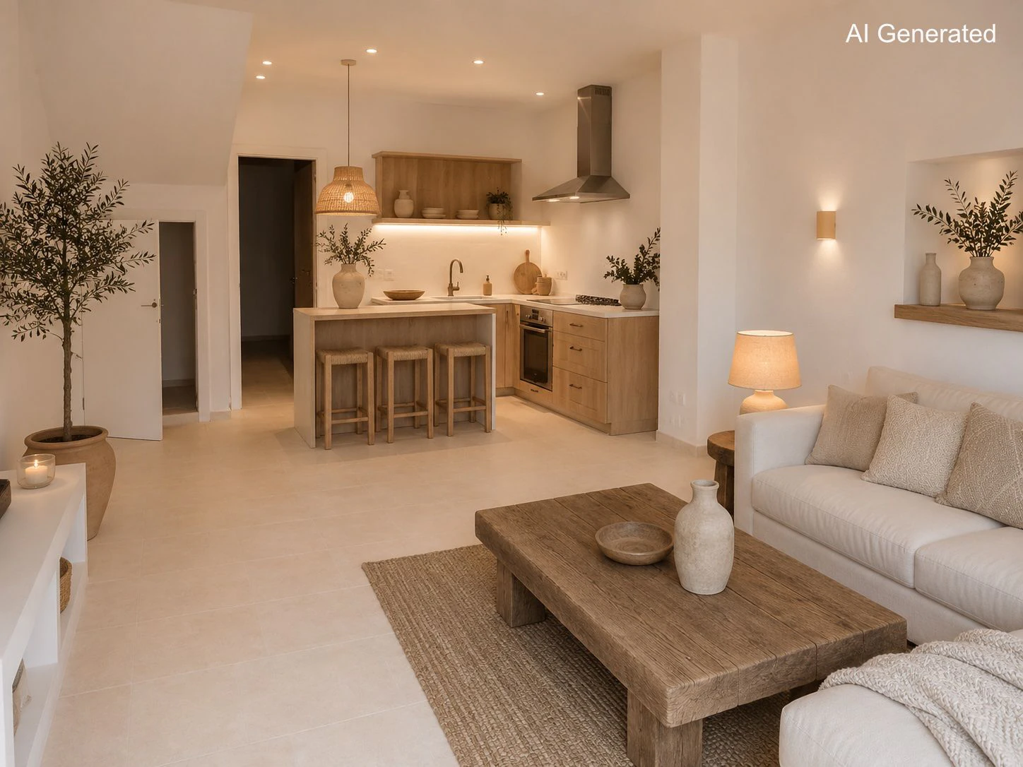 Pequeño apartamento en venta en el centro de Moraira