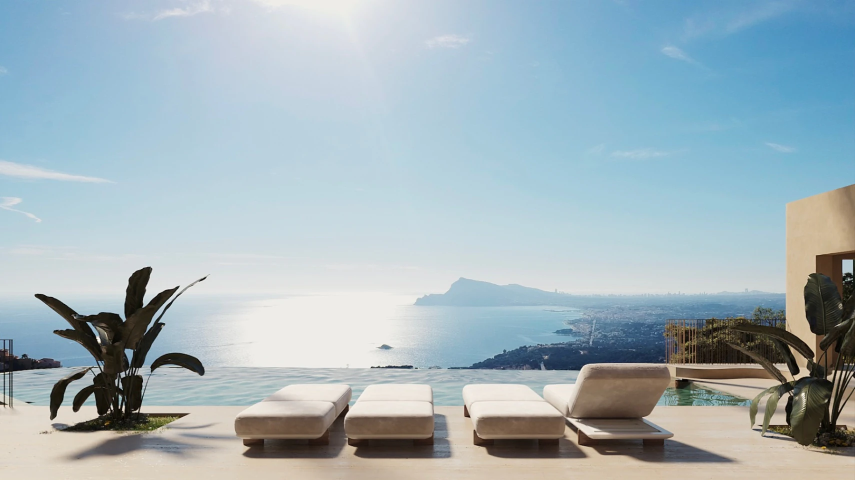 PROYECTO CON LICENCIA: villa con vistas al mar en venta,Altea Hills