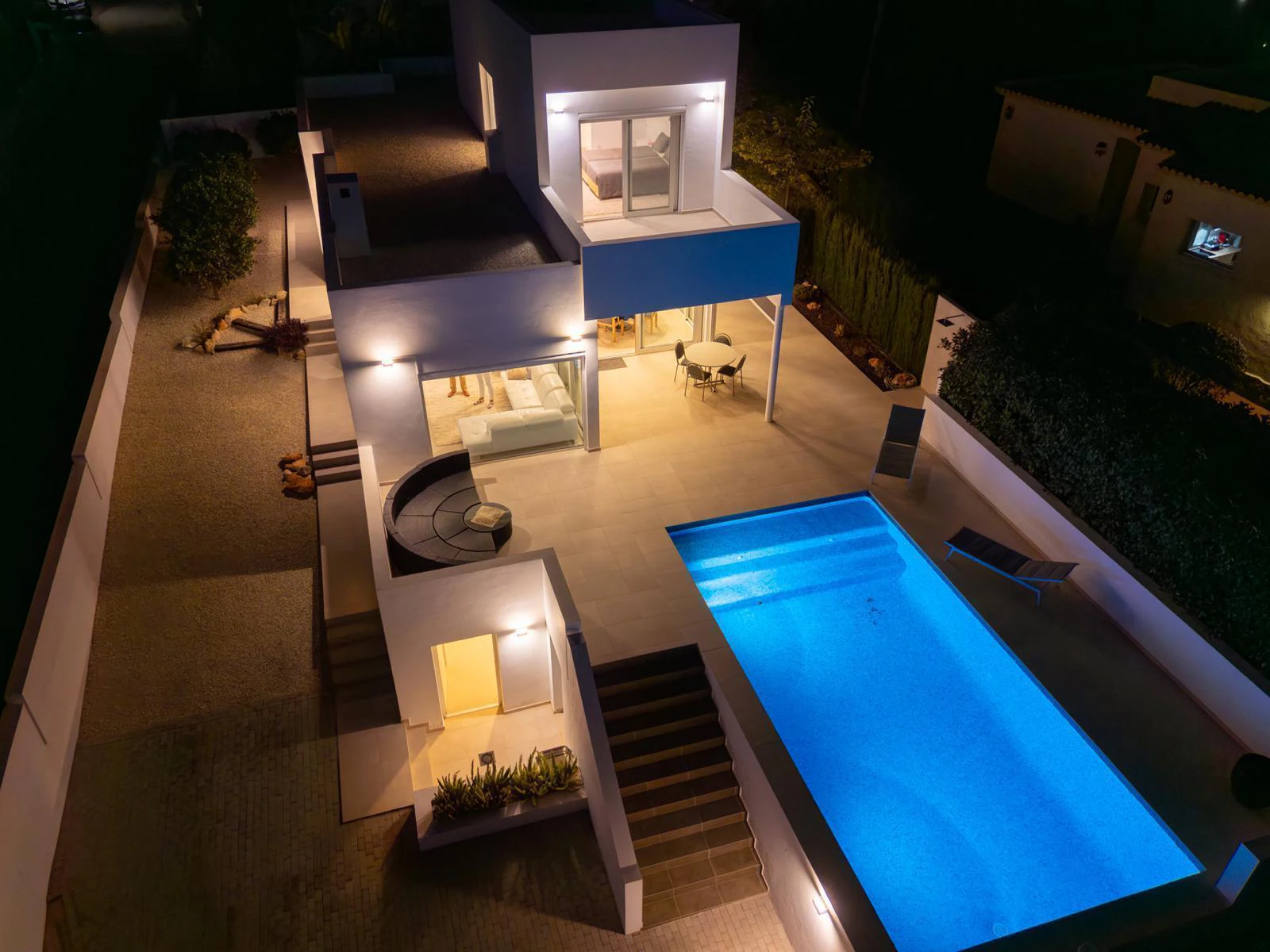 Villa moderna con vistas al mar en venta en Calpe