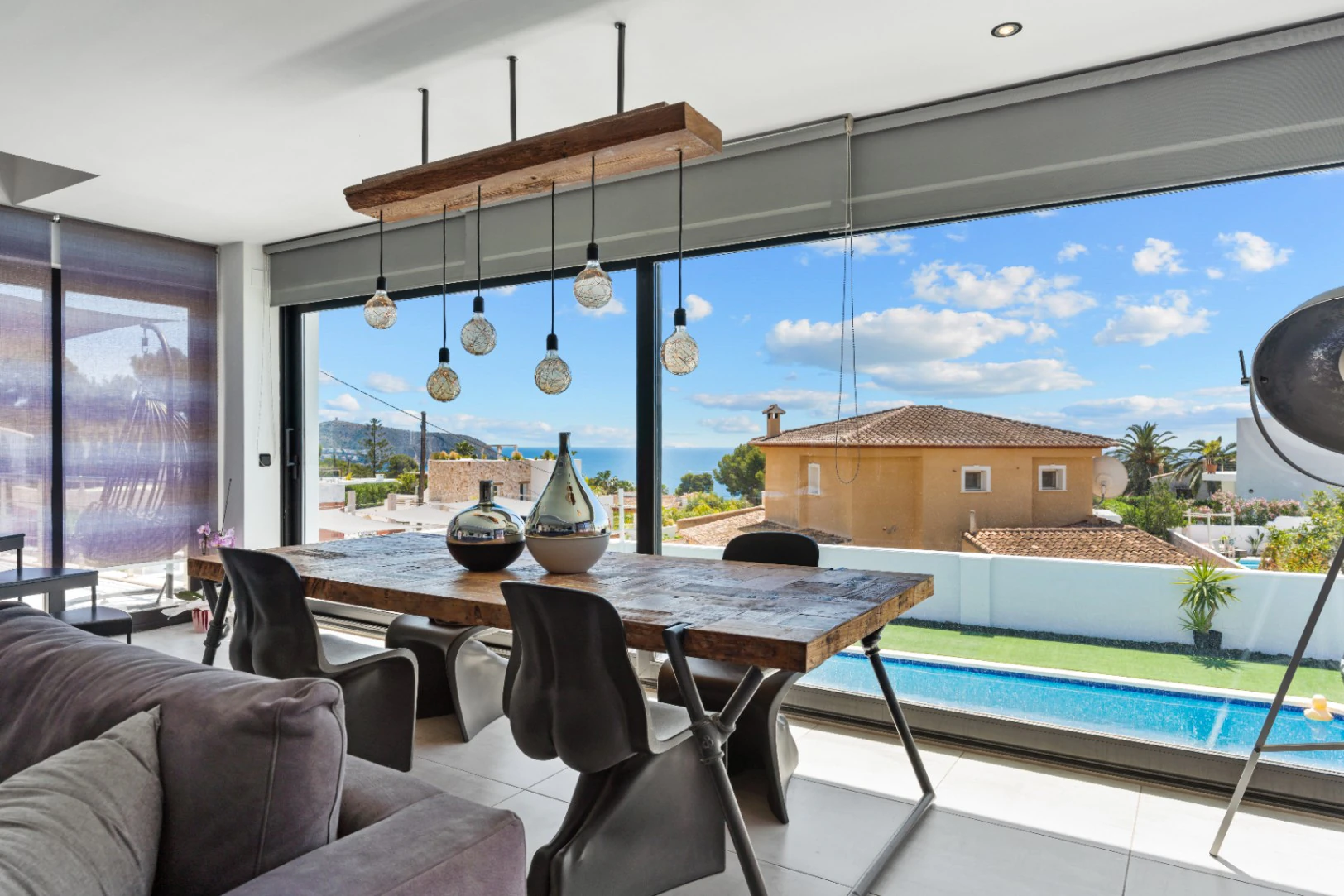 Villa de luxe avec vue sur la mer à vendre à Moraira – emplacement privilégié, piscine privée et tranquillité maximale