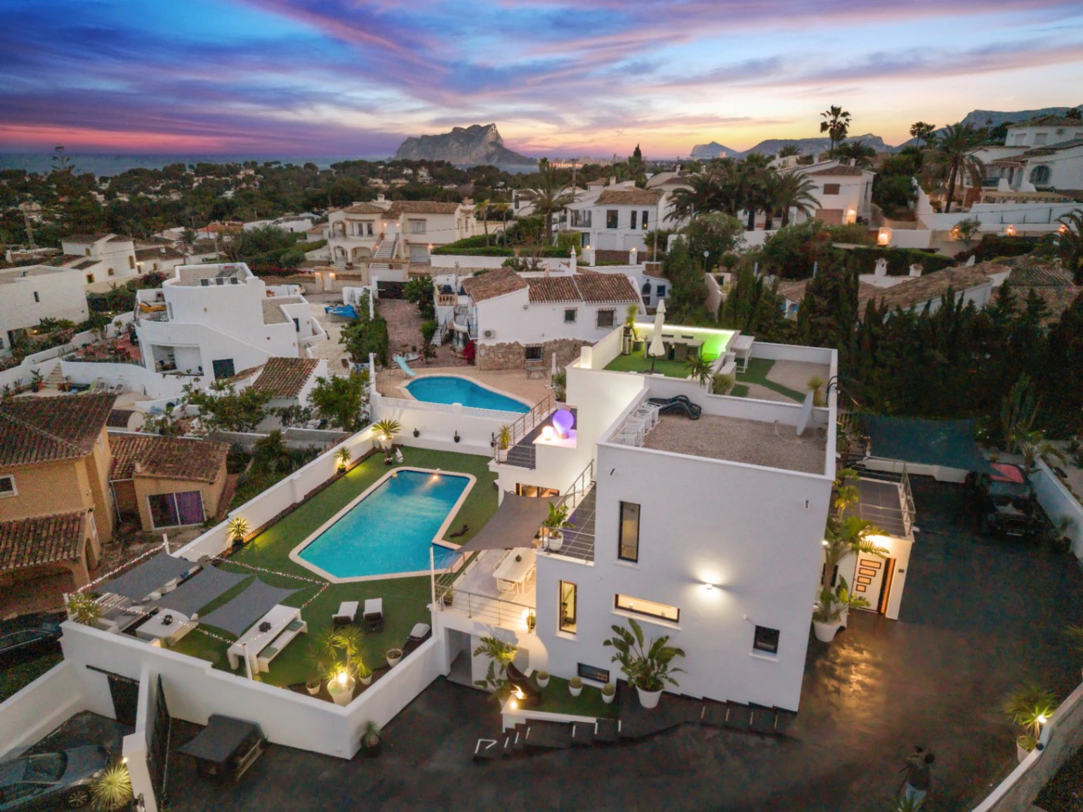 Villa de luxe avec vue sur la mer à vendre à Moraira – emplacement privilégié, piscine privée et tranquillité maximale