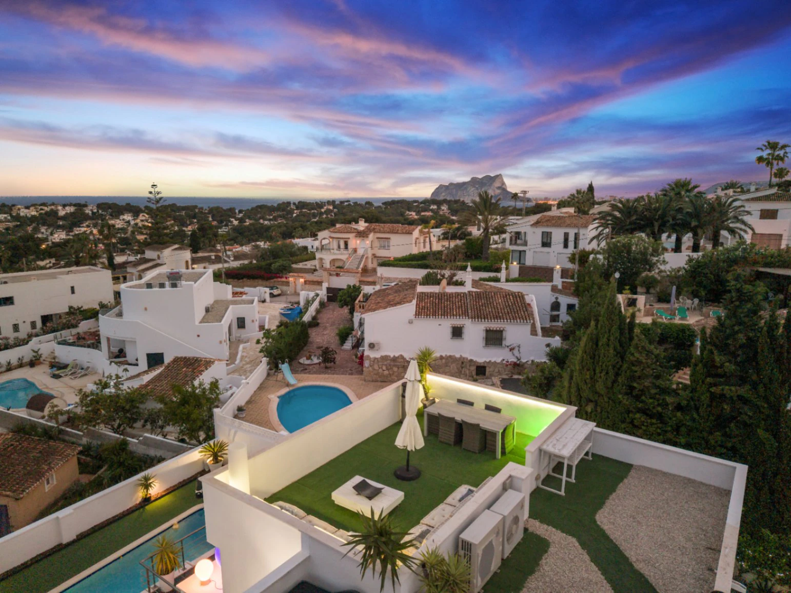 Villa de luxe avec vue sur la mer à vendre à Moraira – emplacement privilégié, piscine privée et tranquillité maximale