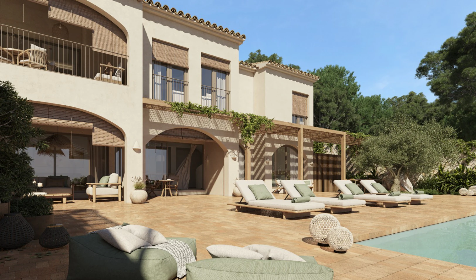 Renovation project: villa for sale in Benissa Costa