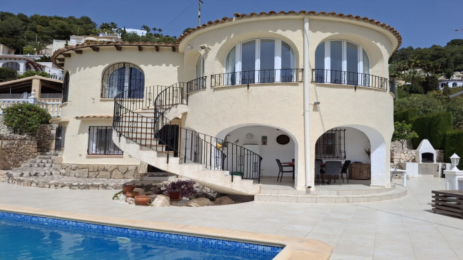 Zeezicht villa te koop in Benissa, Montemar