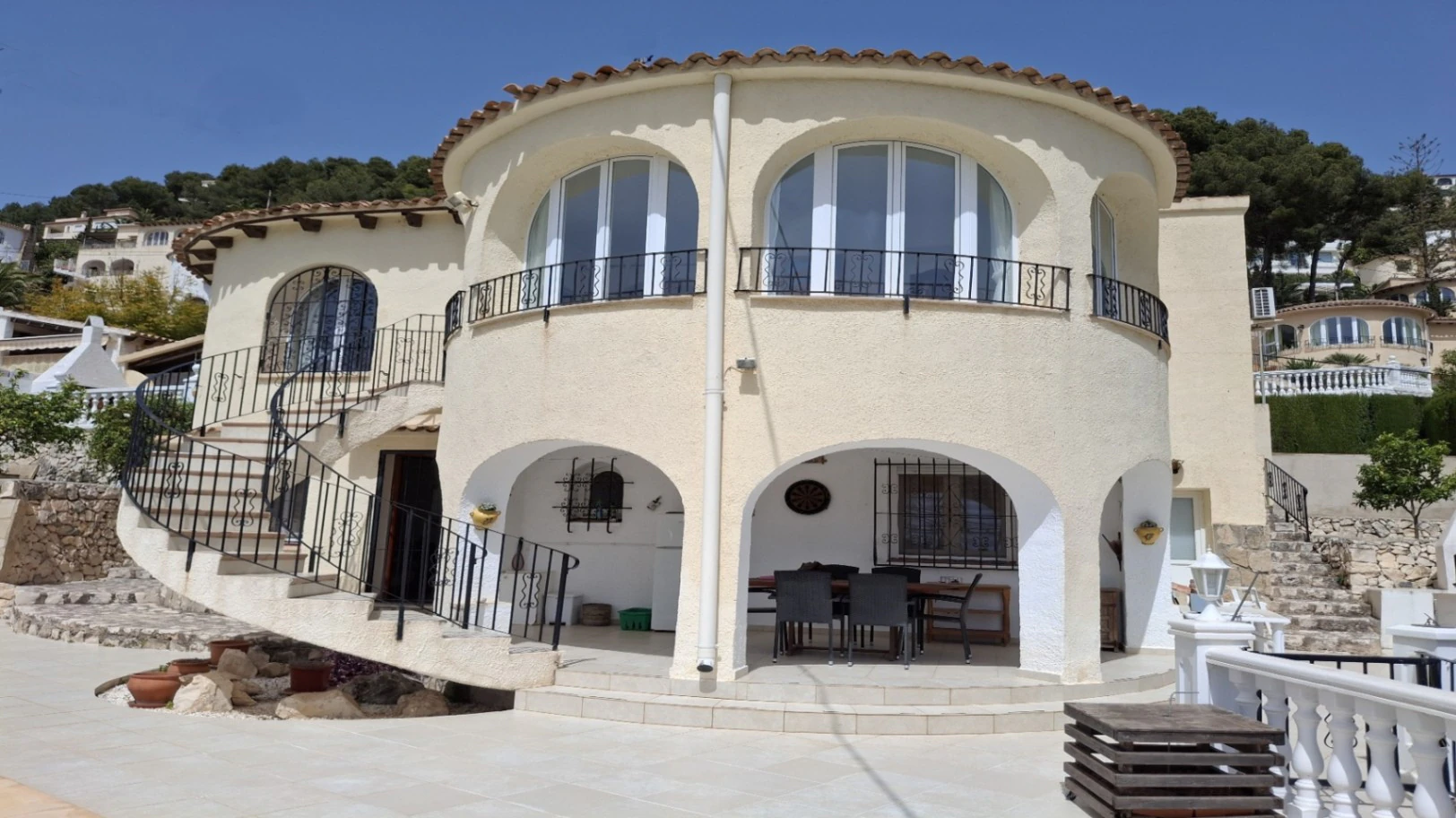 Zeezicht villa te koop in Benissa, Montemar