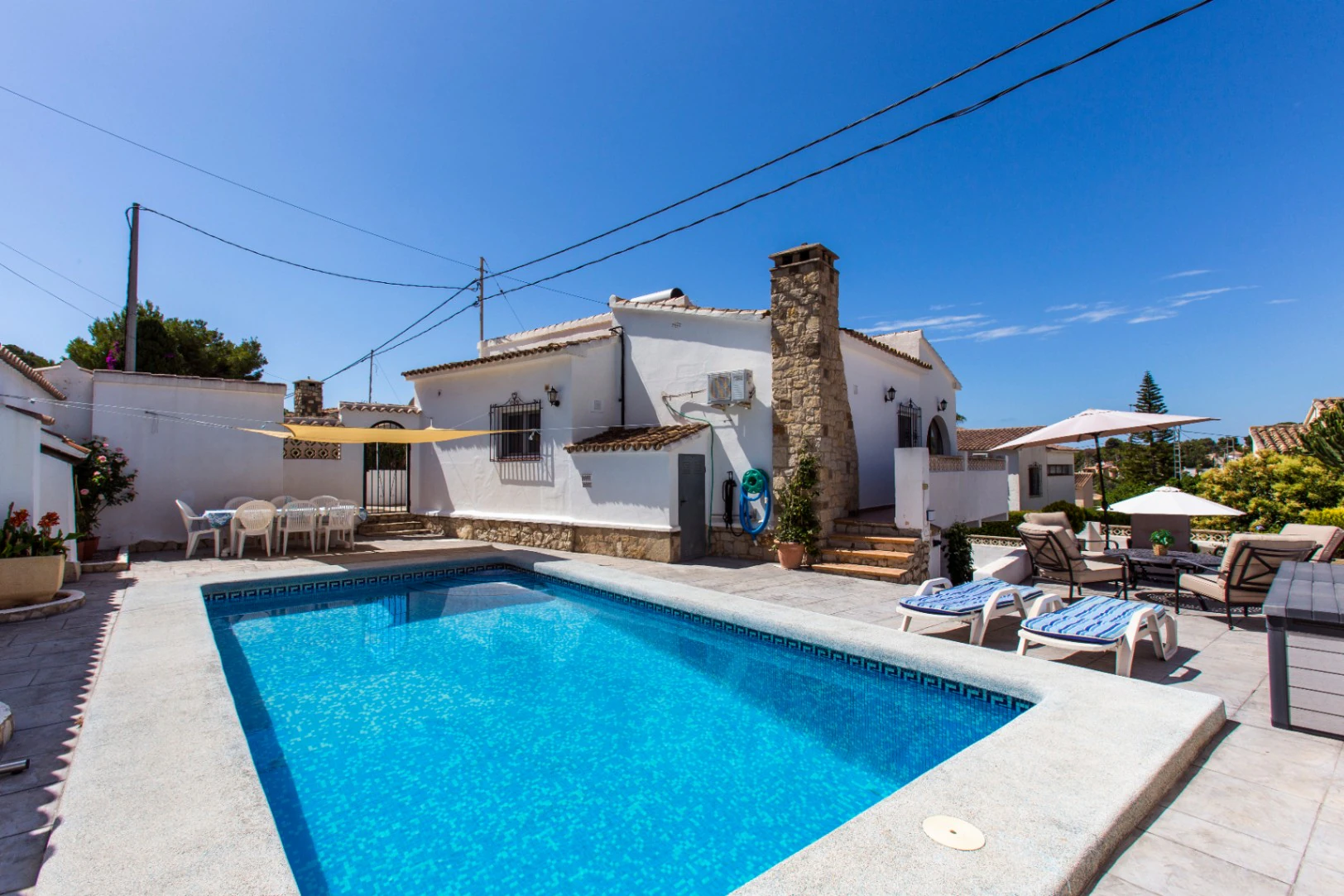 Partially renovated villa for sale in Benissa Costa
