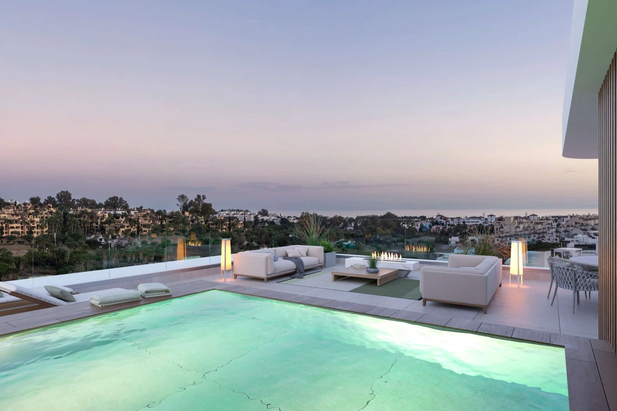 Casa adosada en venta en Estepona