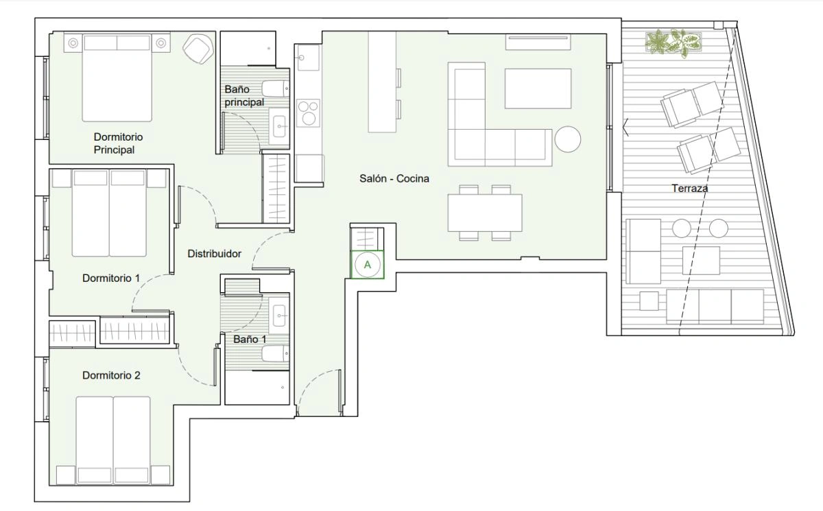 Apartment for sale in Estepona