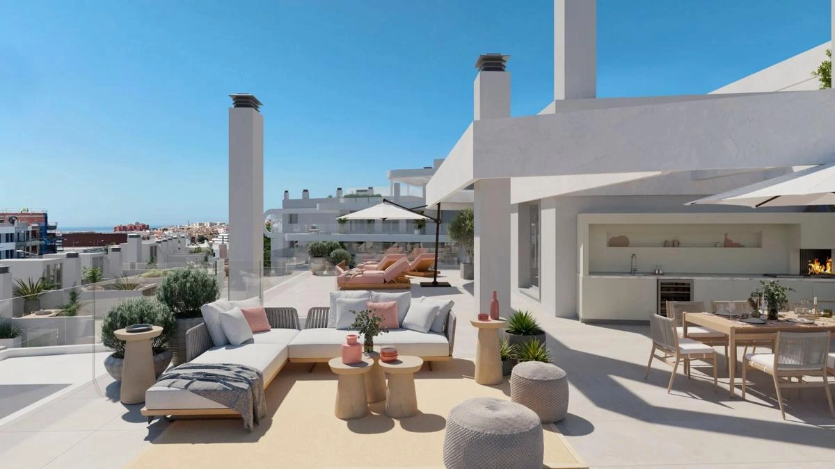 Casa adosada en venta en Estepona