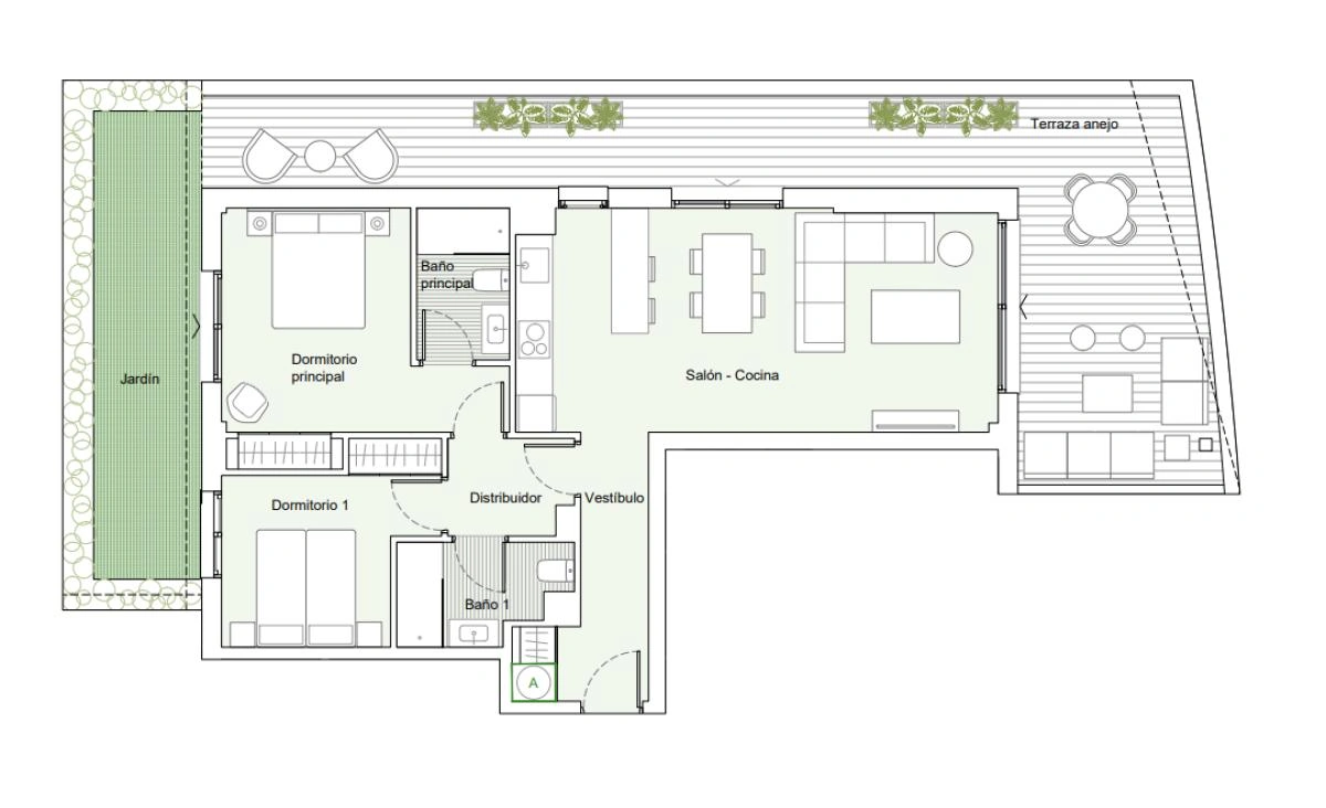 Apartment for sale in Estepona
