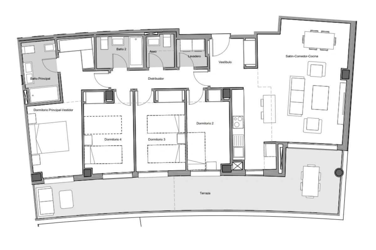 Apartment for sale in Estepona