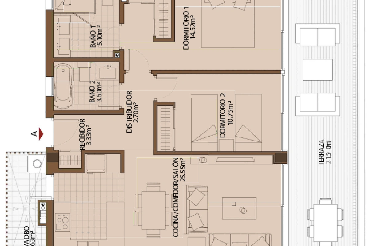 Apartamento en venta en Fuengirola
