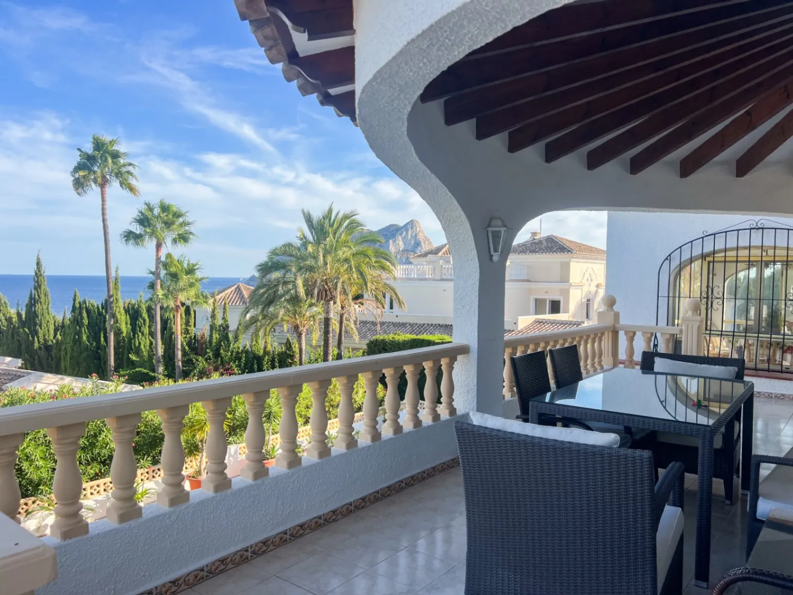 Villa de estilo tradicional mediterráneo en Calpe
