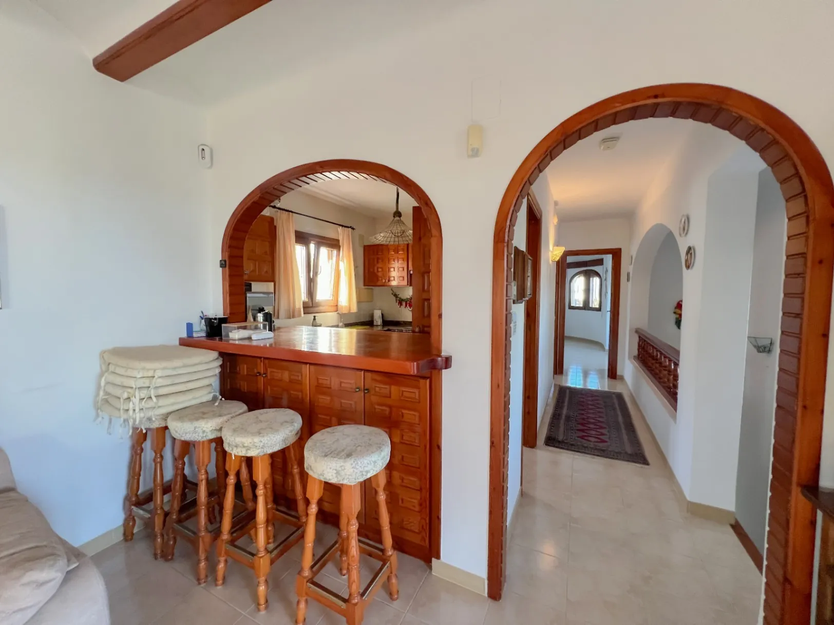 Villa de estilo tradicional mediterráneo en Calpe