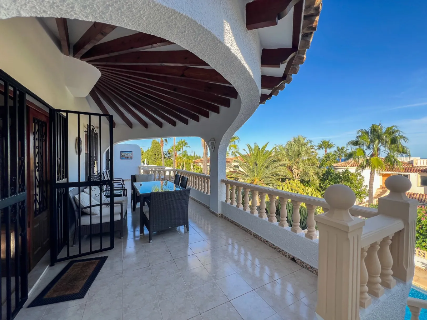 Villa de estilo tradicional mediterráneo en Calpe