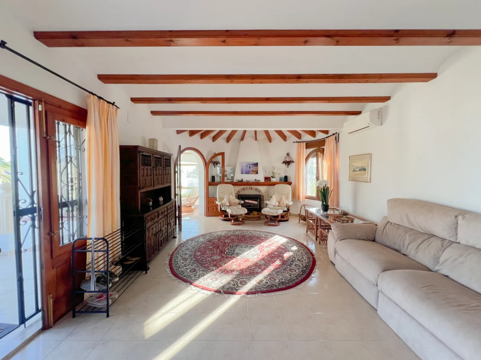 Villa de estilo tradicional mediterráneo en Calpe