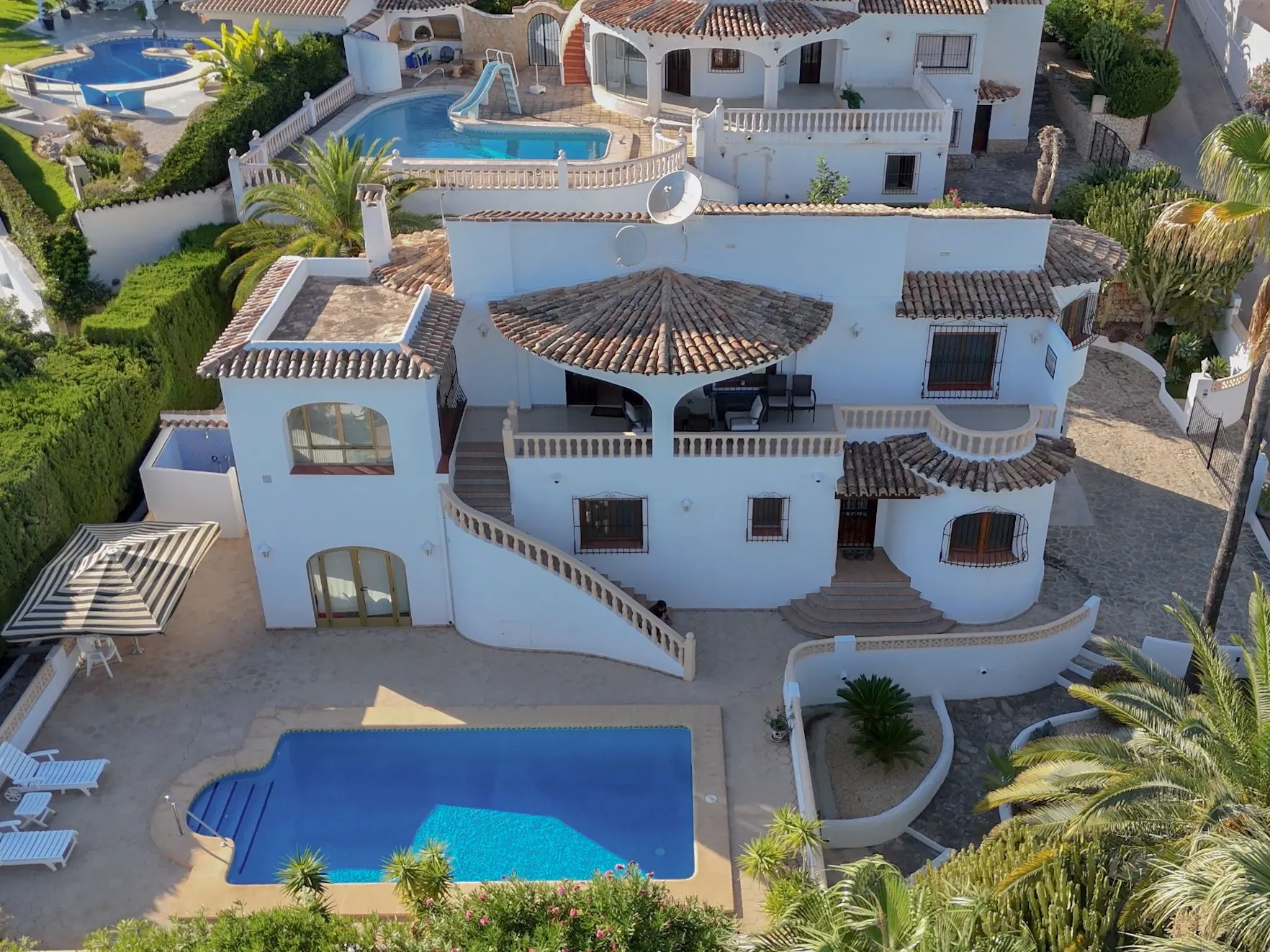 Villa de estilo tradicional mediterráneo en Calpe